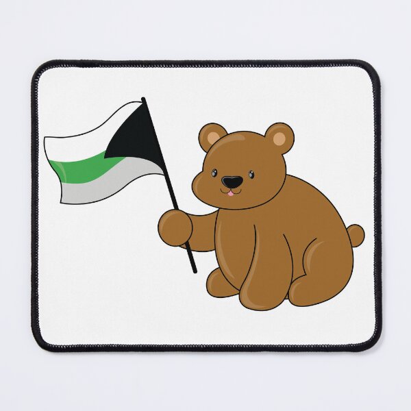 Item preview, Pride Bear (Demiromantic Flag) designed and sold by Rustmm.