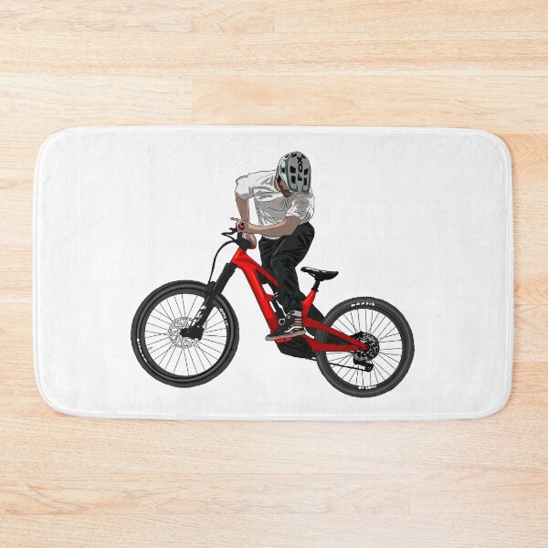 Item preview, Extreme MTB Rider Showcasing Skills designed and sold by GrizzlyCollective.