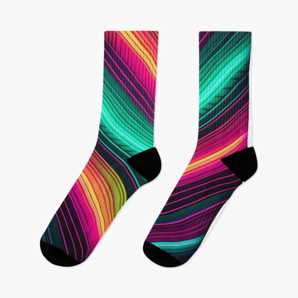 Item preview, Neon Light Zig Zag Night designed and sold by essentialimage.