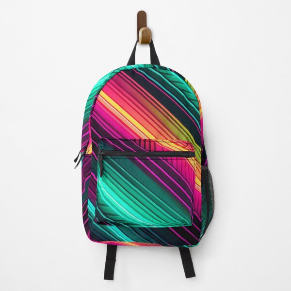 Item preview, Neon Light Zig Zag Night designed and sold by essentialimage.