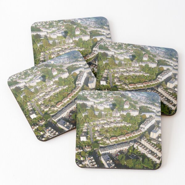 Item preview, Aerial Image of Bath, Somerset, UK  designed and sold by FOLK ART FUSION by heidiannemorris.