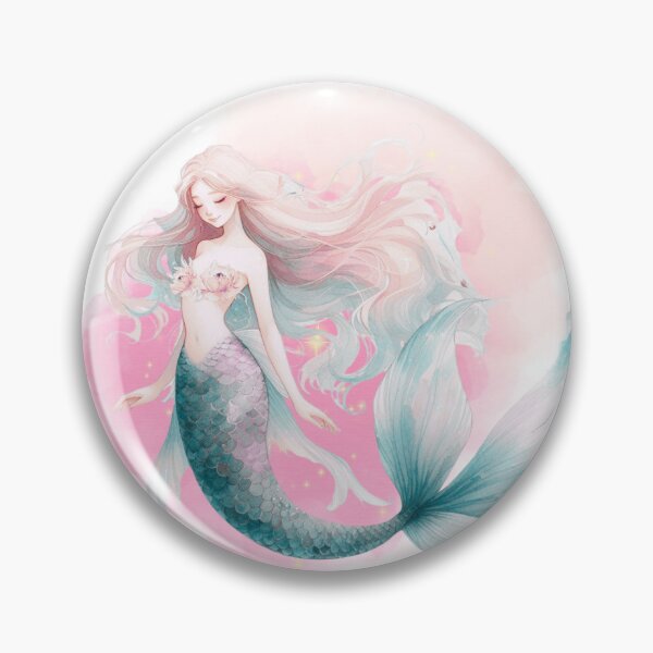 Item preview, Watercolor Mermaid  designed and sold by Cariselle CozyCorner.