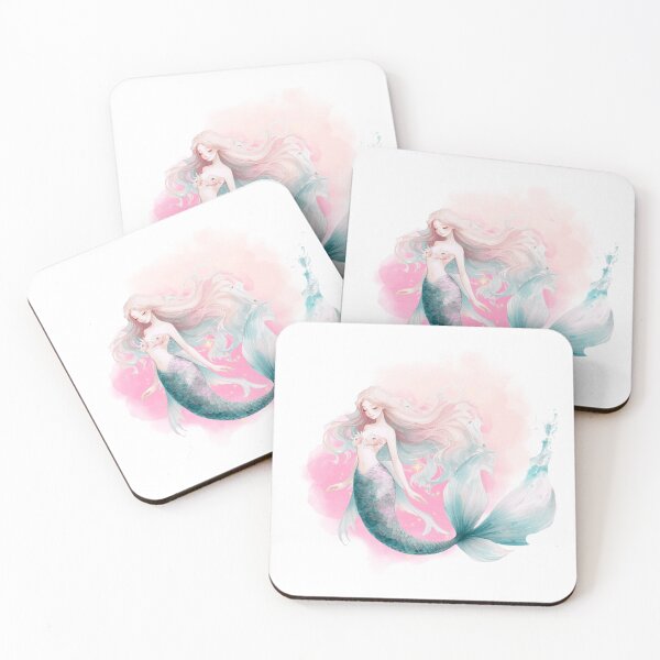 Item preview, Watercolor Mermaid  designed and sold by Cariselle CozyCorner.