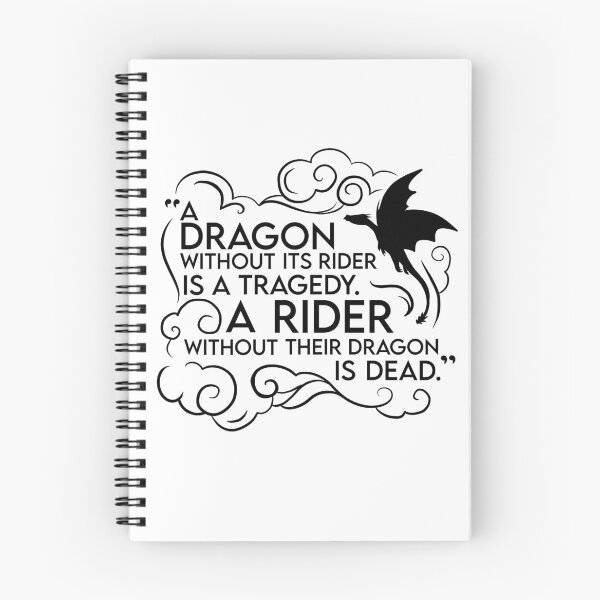 Aperçu de l'œuvre "Un dragon sans son cavalier est une tragédie." créée et vendue par literartyghost.