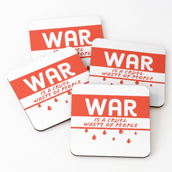 Item preview, War is a cruel waste of people ▩ designed and sold by cabana.space.
