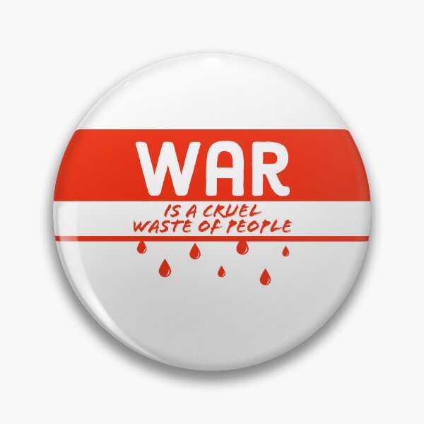 Item preview, War is a cruel waste of people ▩ designed and sold by cabana.space.