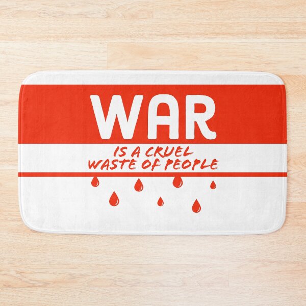 Item preview, War is a cruel waste of people ▩ designed and sold by cabana.space.