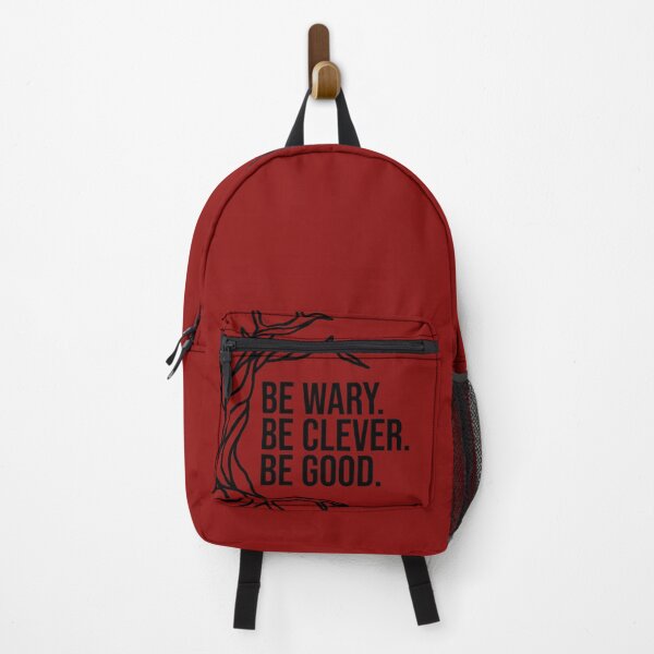 Item preview, Be Wary. Be Clever. Be Good. designed and sold by literartyghost.