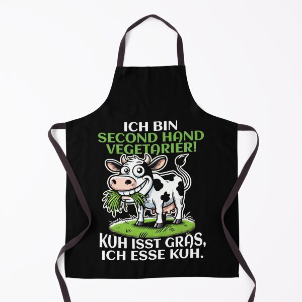 Item preview, I am a second hand vegetarian - Cow Funny designed and sold by MEMES-GER.