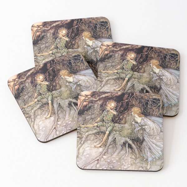 Item preview, Merry Wanderer - Midsummer Night's Dream - Arthur Rackham designed and sold by forgottenbeauty.