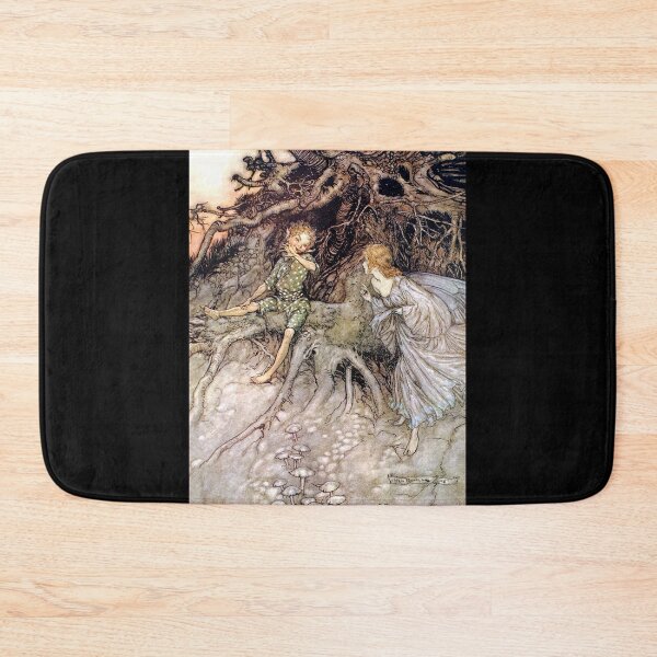 Item preview, Merry Wanderer - Midsummer Night's Dream - Arthur Rackham designed and sold by forgottenbeauty.