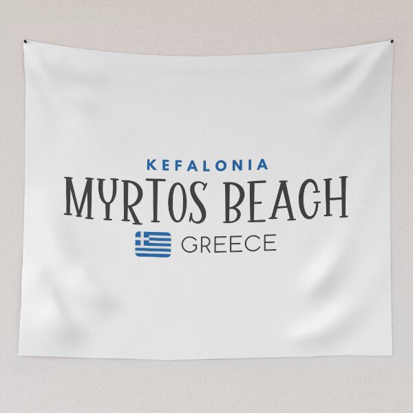 Item preview, Myrtos Beach - Ionian Islands, Kefalonia - Greece designed and sold by StudioRedKoala.
