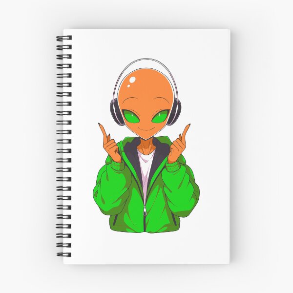 Item preview, Orange Alien designed and sold by OussCosmos ⭐️⭐️⭐️⭐️⭐️.