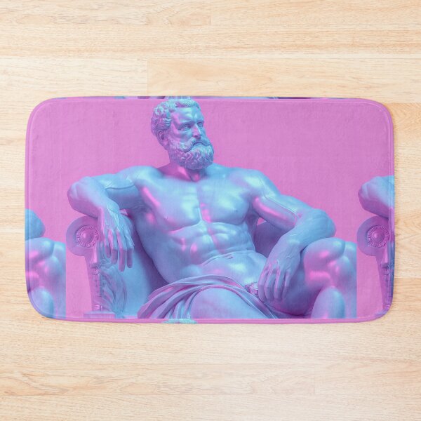 Item preview, A statue of a god, baroque vaporwave statue - Classical Pop Vaporwave designed and sold by Mr. Gattax.