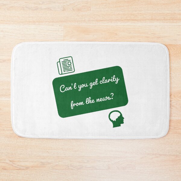 Item preview, Can’t you get clarity from the news ▩ designed and sold by cabana.space.