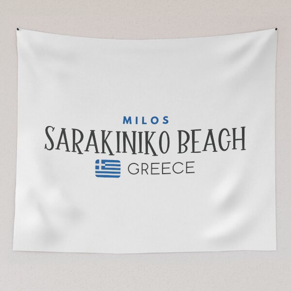 Item preview, Sarakiniko Beach - South Aegean, Milos - Greece designed and sold by StudioRedKoala.