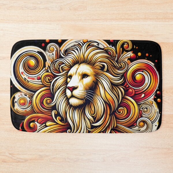 Item preview, Majestic Lion with Flowing Mane designed and sold by TeslaSt0re.
