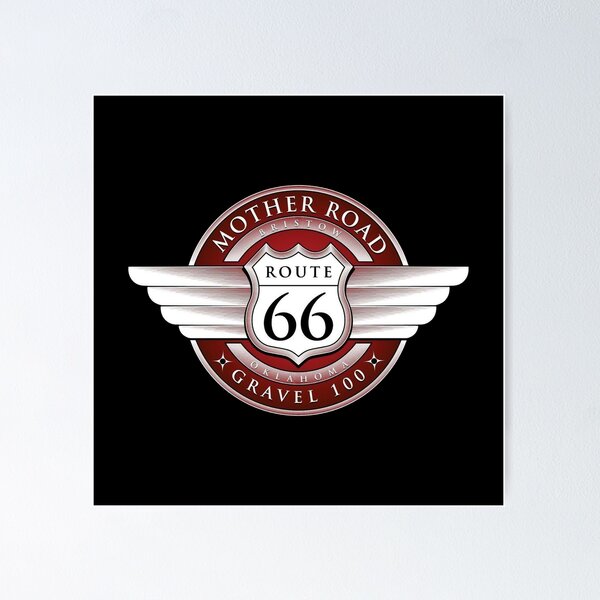 Item preview, Mother Road, route 66, Gravel 100 designed and sold by Numbers-Art.