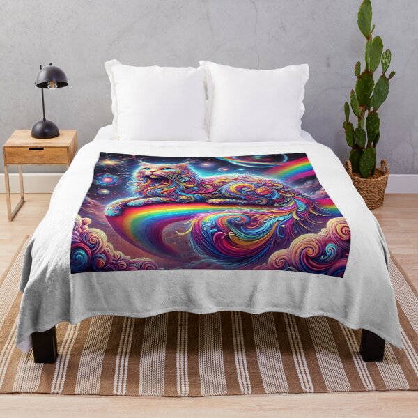 Item preview, Futuristic cat in the galaxy designed and sold by OtterDesigns.