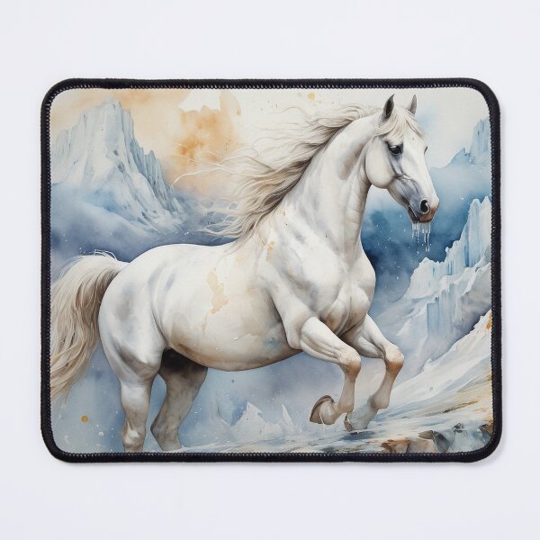 Item preview, jumping grey stallion designed and sold by Talpha.