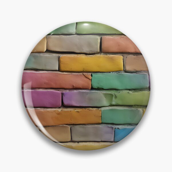 Item preview, Rainbow Brick Wall designed and sold by Zenvo.