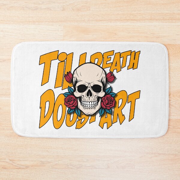 Item preview, Till Death Do Us Part Skull With Red Roses designed and sold by Henrylizarraga.