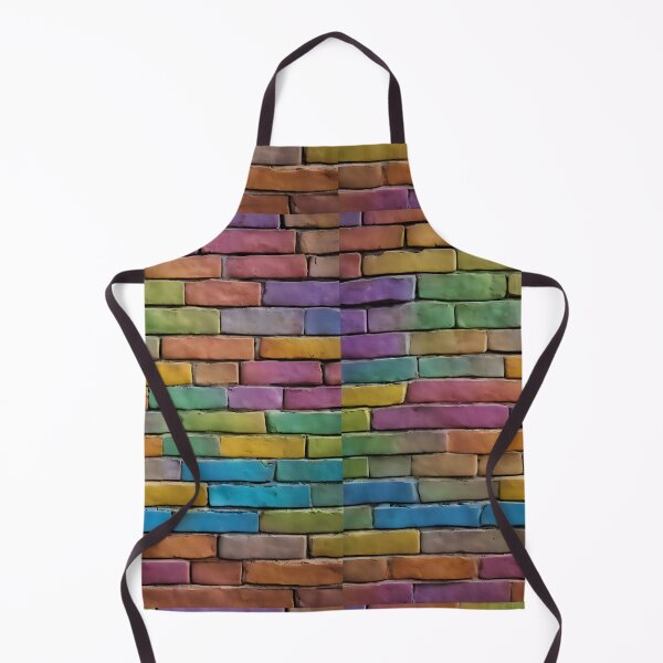 Item preview, Rainbow Brick Wall designed and sold by Zenvo.