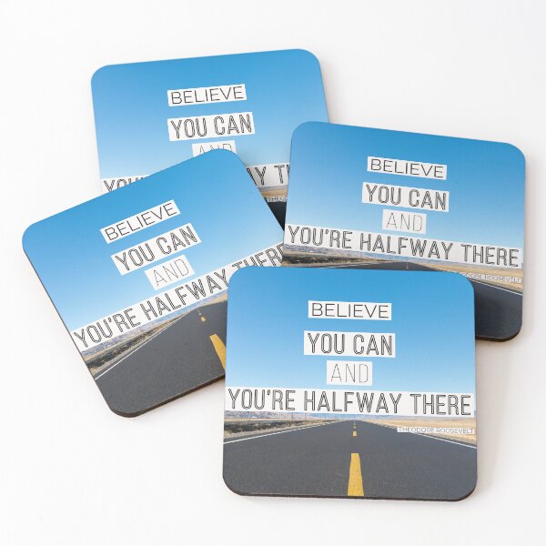 Item preview, Believe you can and you're halfway there ▩ designed and sold by cabana.space.