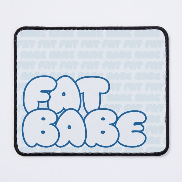 Item preview, Fat Babe - BLUE designed and sold by stickermaddi.