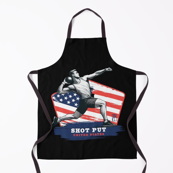 Item preview, SHOT PUT - USA - SPORT SQUAD - 1 designed and sold by ArtProjectShop.