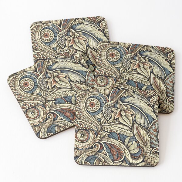 Item preview, Vintage French Feathers Pattern designed and sold by Travelcases.
