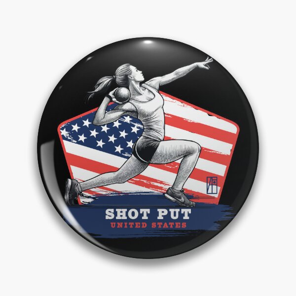Item preview, SHOT PUT - USA - SPORT SQUAD - 2 designed and sold by ArtProjectShop.