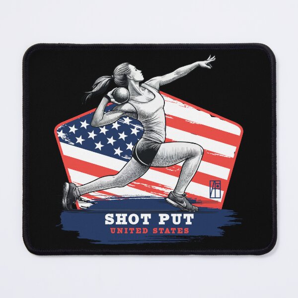 Item preview, SHOT PUT - USA - SPORT SQUAD - 2 designed and sold by ArtProjectShop.
