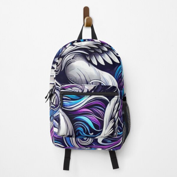 Item preview, Majestic Pegasus in Abstract Swirls designed and sold by TeslaSt0re.