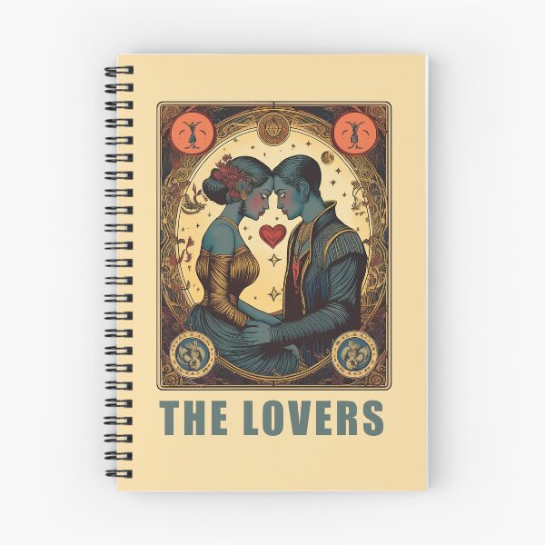 Item preview, THE LOVERS TAROT CARD VALENTINE GIF designed and sold by La Loca.