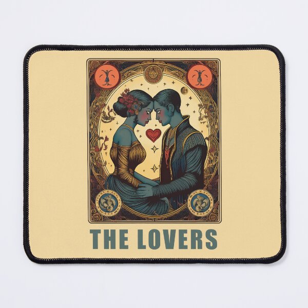 Item preview, THE LOVERS TAROT CARD VALENTINE GIF designed and sold by La Loca.