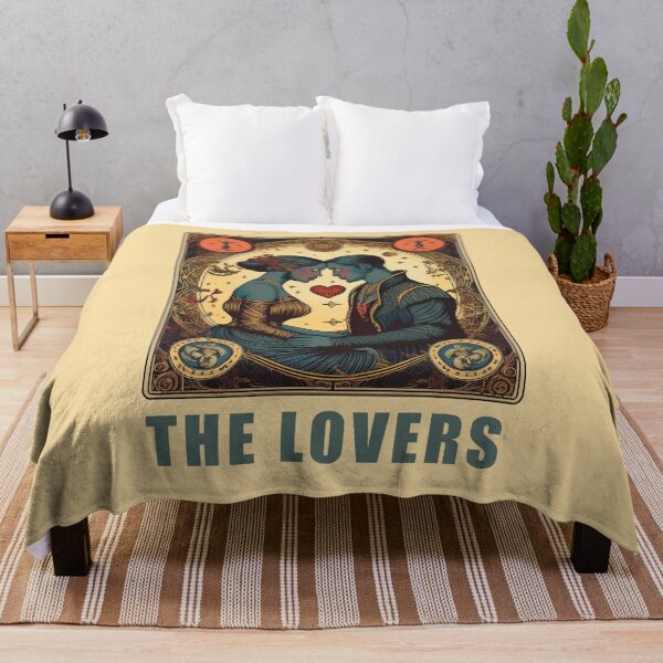 Item preview, THE LOVERS TAROT CARD VALENTINE GIF designed and sold by La Loca.