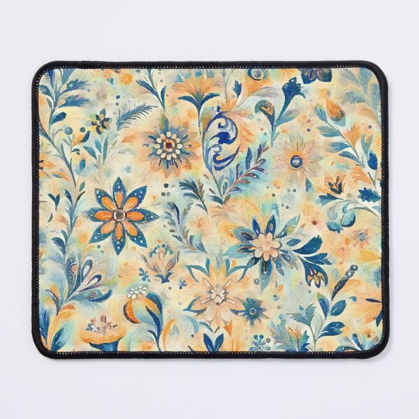 Item preview, Elegancia floral amarilla designed and sold by pinebluedesign.