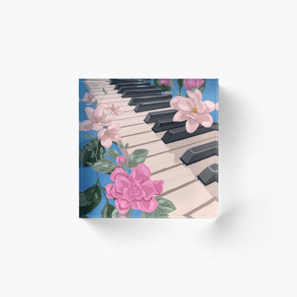Item preview, Blue Melody in Bloom designed and sold by Lisa D Art Designs.