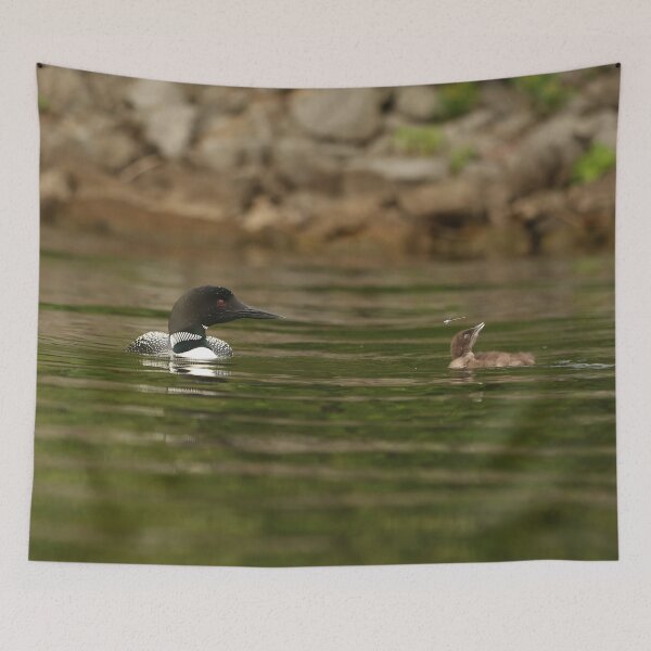 Item preview, loons and dragonfly designed and sold by Inlovewithloons.