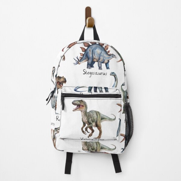 Item preview, Realistic Dinosaur chart with labeled type  names  designed and sold by Inktown.