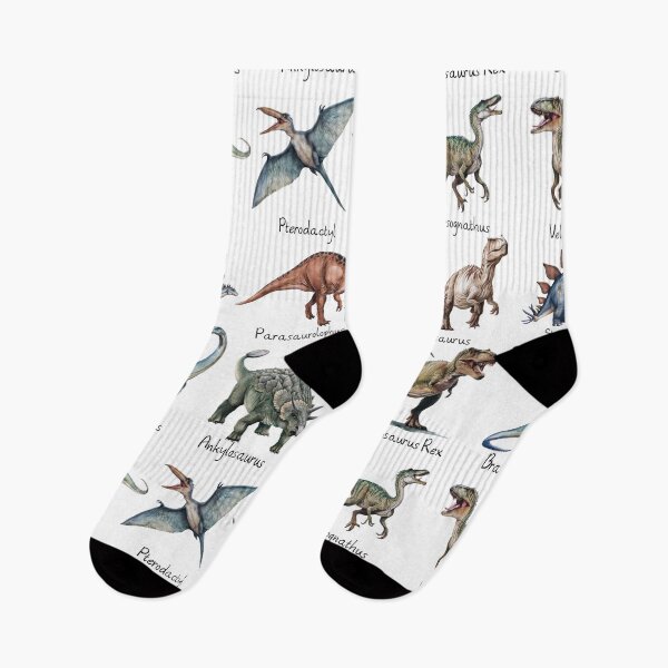 Item preview, Realistic Dinosaur chart with labeled type  names  designed and sold by Inktown.