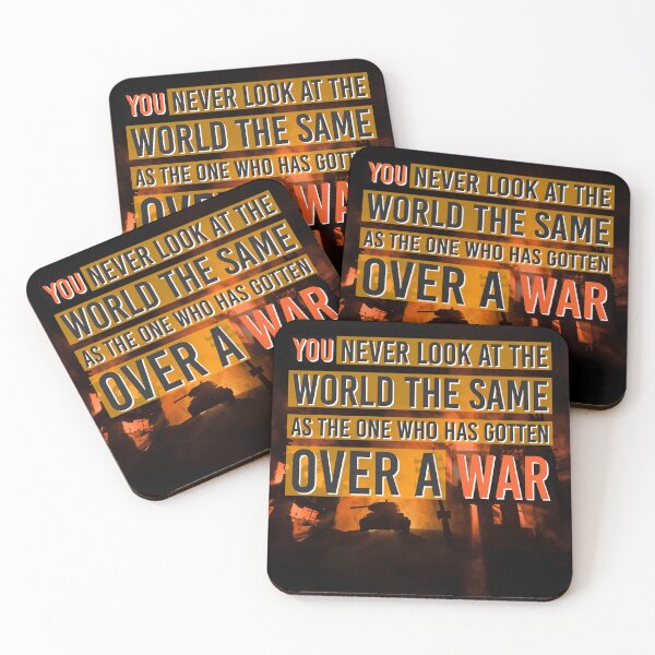Item preview, You never look at the World the same as the one who has gotten over a war: tank ▩ designed and sold by cabana.space.