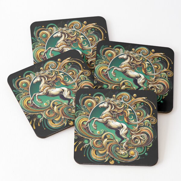 Item preview, Dynamic Centaur in Abstract Patterns designed and sold by TeslaSt0re.