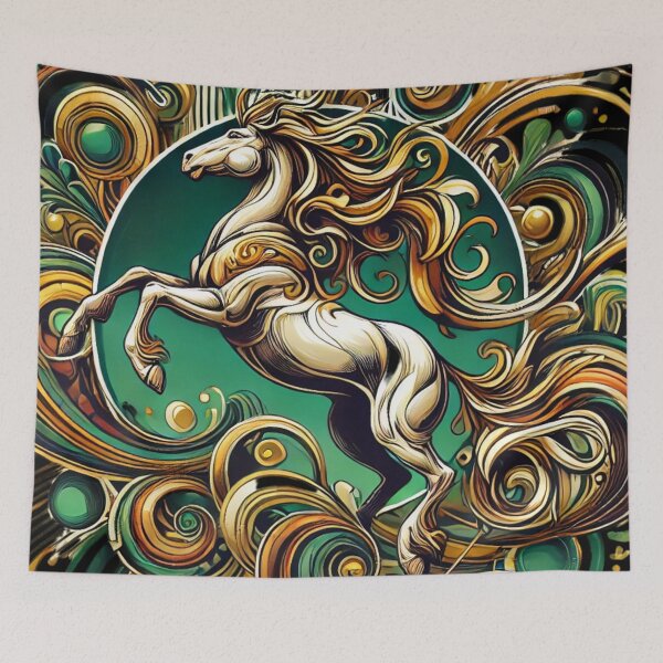 Item preview, Dynamic Centaur in Abstract Patterns designed and sold by TeslaSt0re.