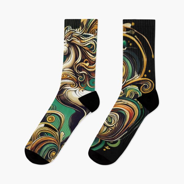Item preview, Dynamic Centaur in Abstract Patterns designed and sold by TeslaSt0re.