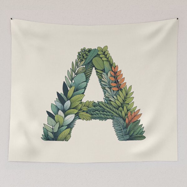 Item preview, Lush Letter A designed and sold by zzz888.