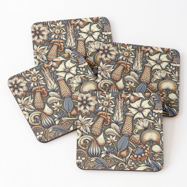 Item preview, Vintage Flower Pattern designed and sold by Travelcases.