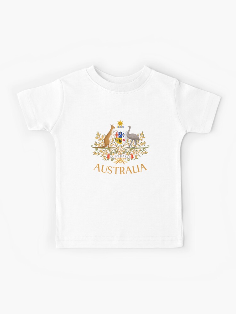 Thumbnail 1 of 2, Kids T-Shirt, Australia coat of arms designed and sold by jeshands.