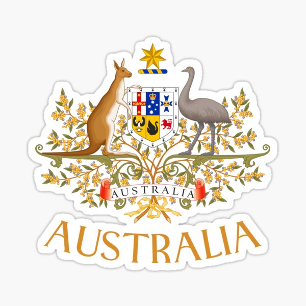 Item preview, Australia coat of arms designed and sold by jeshands.